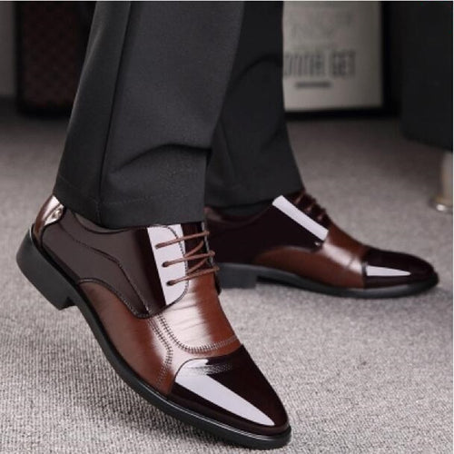 New Spring Fashion Oxford Business Men Shoes Genuine Leather High Quality Soft Casual Breathable Men's Flats Zip Shoes
