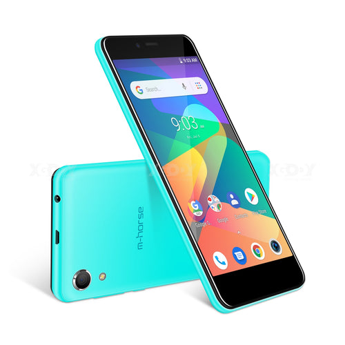 M-HORSE Mobile Phone MTK6580 Quad Core Android 8.1 1GB RAM 8GB ROM 3G WCDMA 8.0MP 2000mAh Dual SIM Smartphone 5 Inch Celular