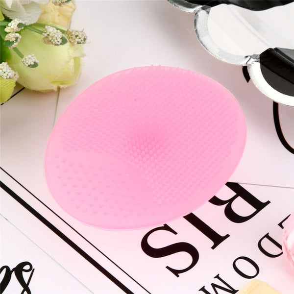 1 Pc Silicone Wash Pad Blackhead Face Exfoliating Cleansing Brushes Facial Skin Care Cleansing Brush Beauty Makeup Tool 9.6